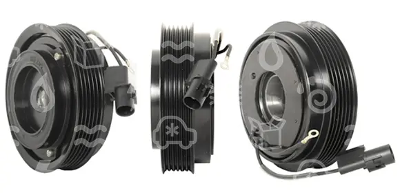 spojka pro kompresor Halla HS-118,Poly V6,120mm,12V, Hyundai,Kia